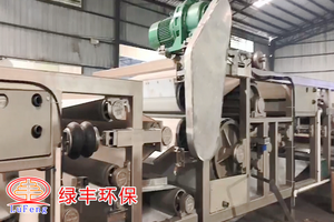 四帶式高速機(jī)，污泥脫水強(qiáng)力推薦機(jī)型
